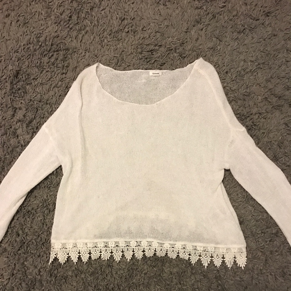 Garage sweater